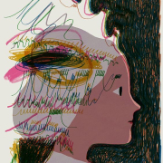 抽象塗鴉線條插畫,描繪紛亂交織的思緒,象徵自動化思考與認知扭曲